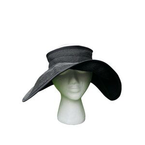 CROFT& BARROW Roll Up Wide Brim Visor